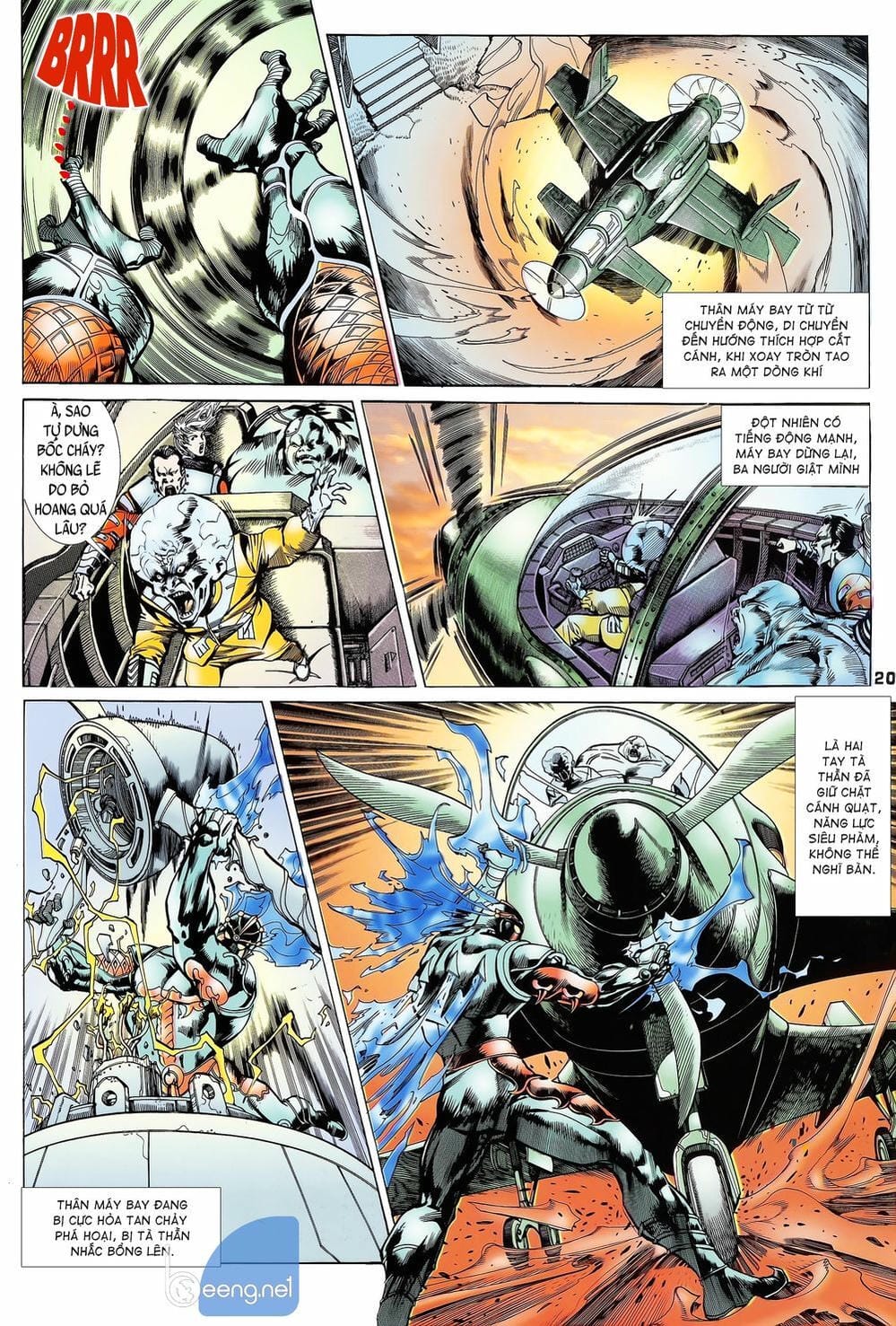 Truyện Tranh Long Hổ 5 Thế trang 8