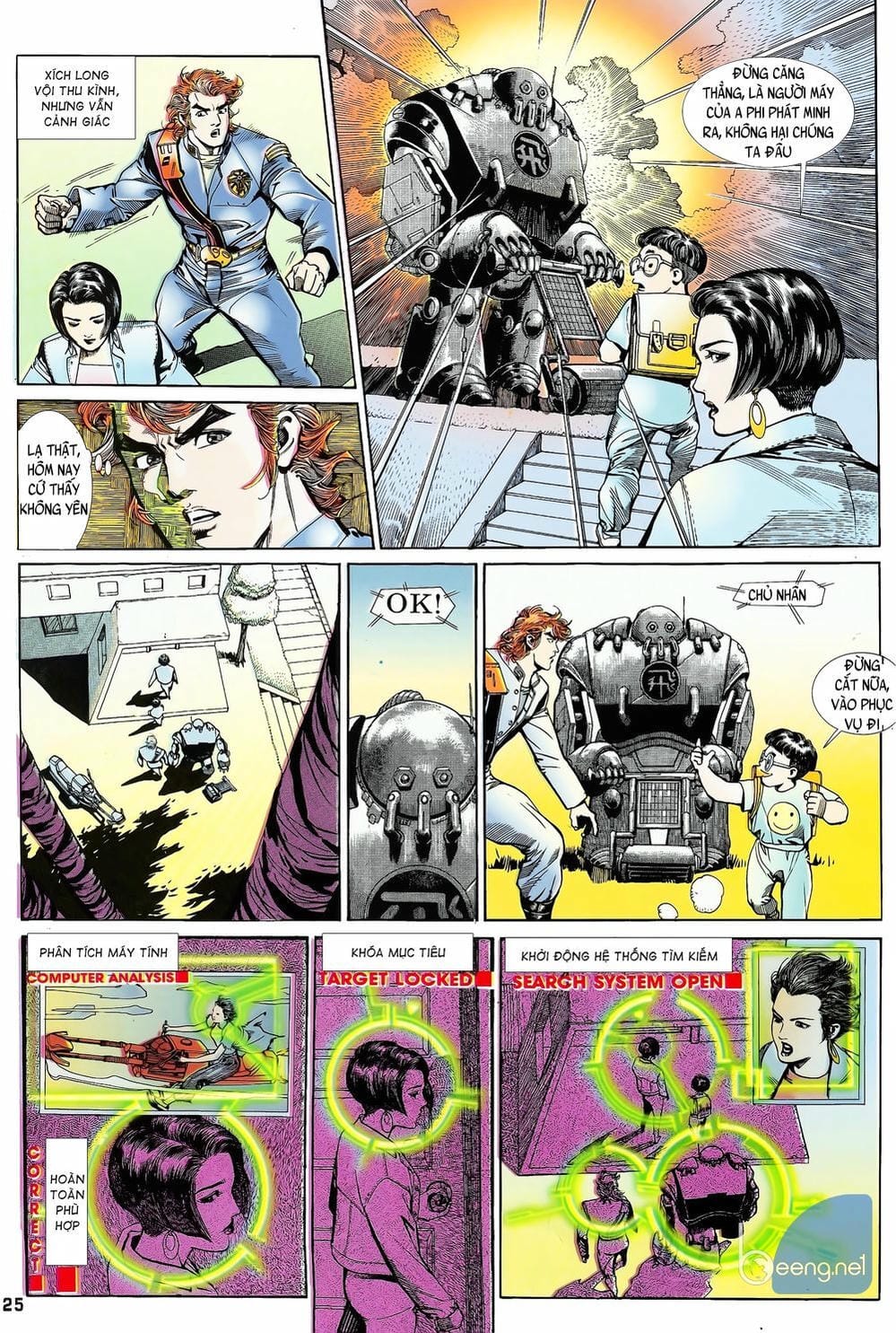 Truyện Tranh Long Hổ 5 Thế trang 8