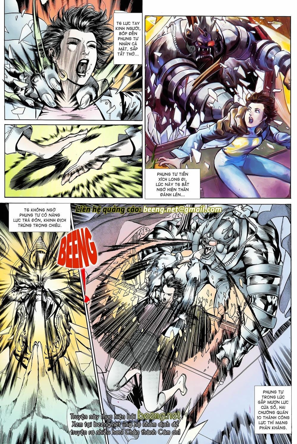 Truyện Tranh Long Hổ 5 Thế trang 8