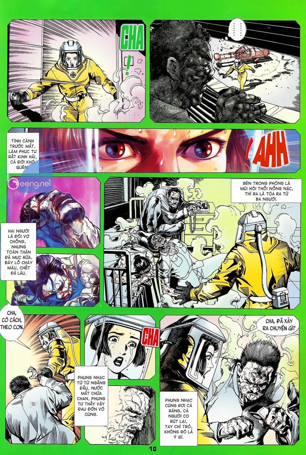 Truyện Tranh Long Hổ 5 Thế trang 8