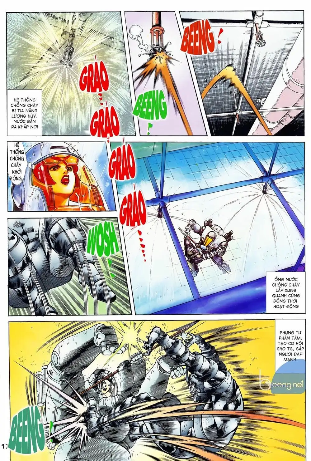 Truyện Tranh Long Hổ 5 Thế trang 8