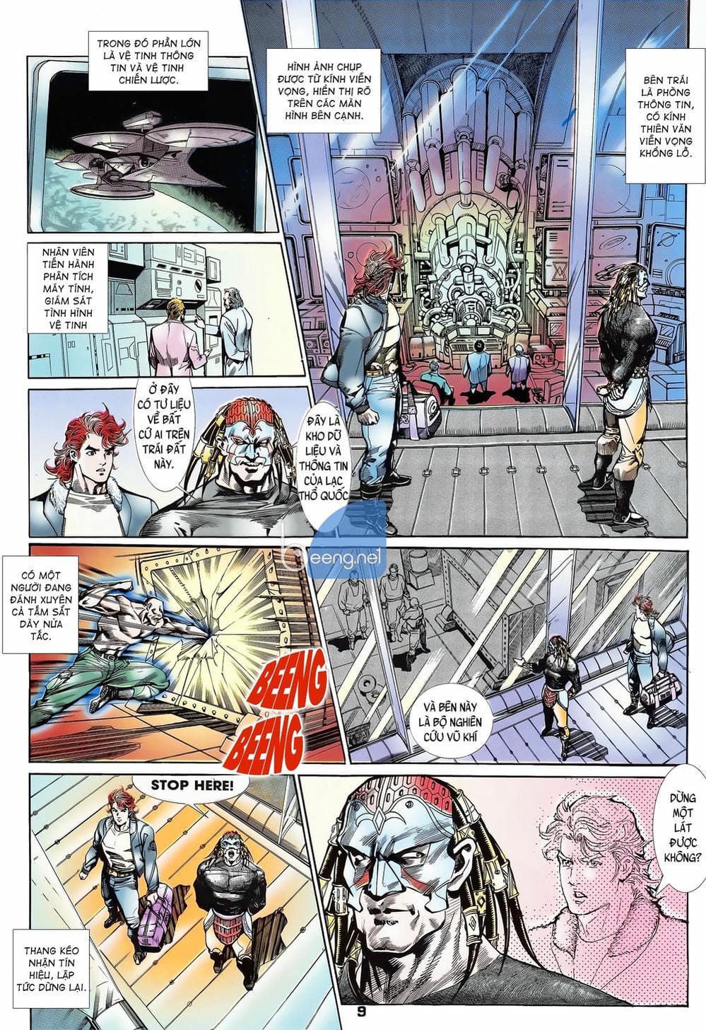 Truyện Tranh Long Hổ 5 Thế trang 8