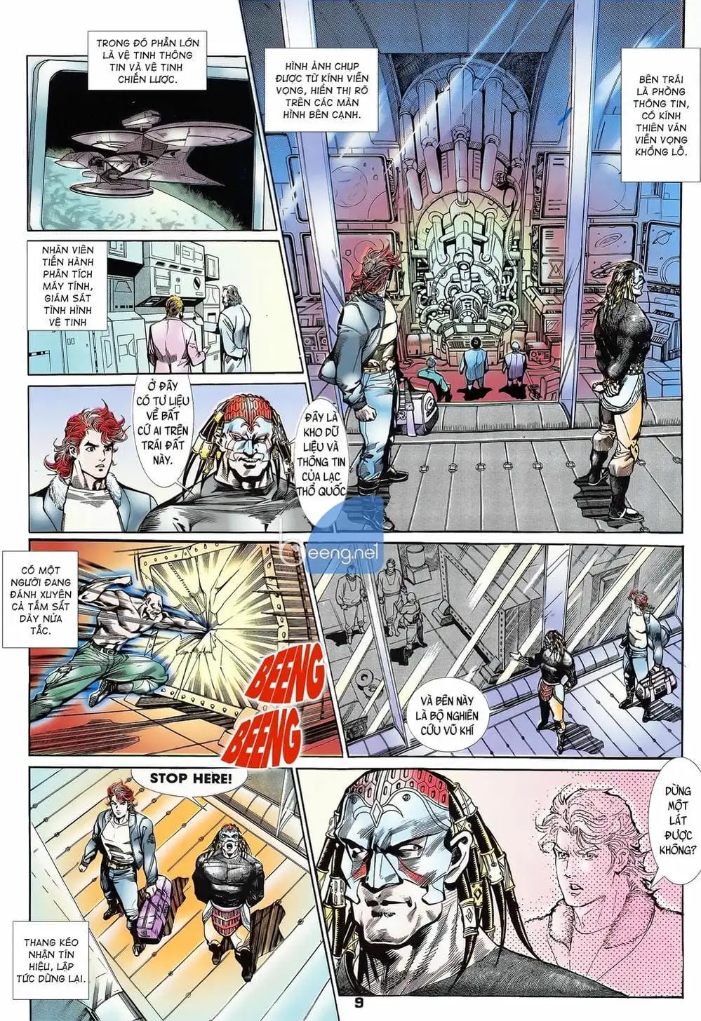 Truyện Tranh Long Hổ 5 Thế trang 8