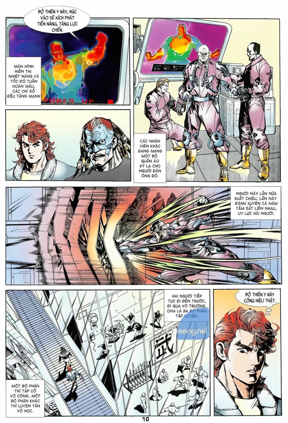 Truyện Tranh Long Hổ 5 Thế trang 8