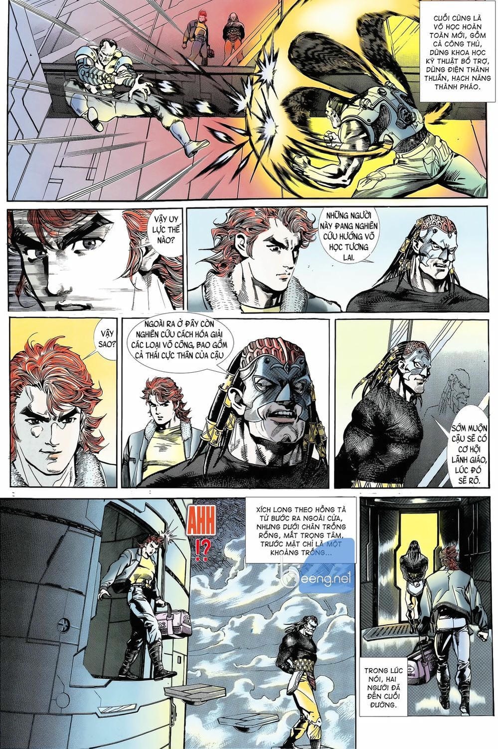 Truyện Tranh Long Hổ 5 Thế trang 8