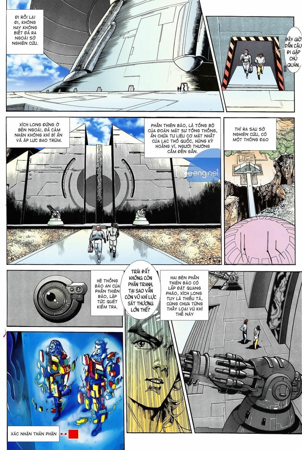 Truyện Tranh Long Hổ 5 Thế trang 8