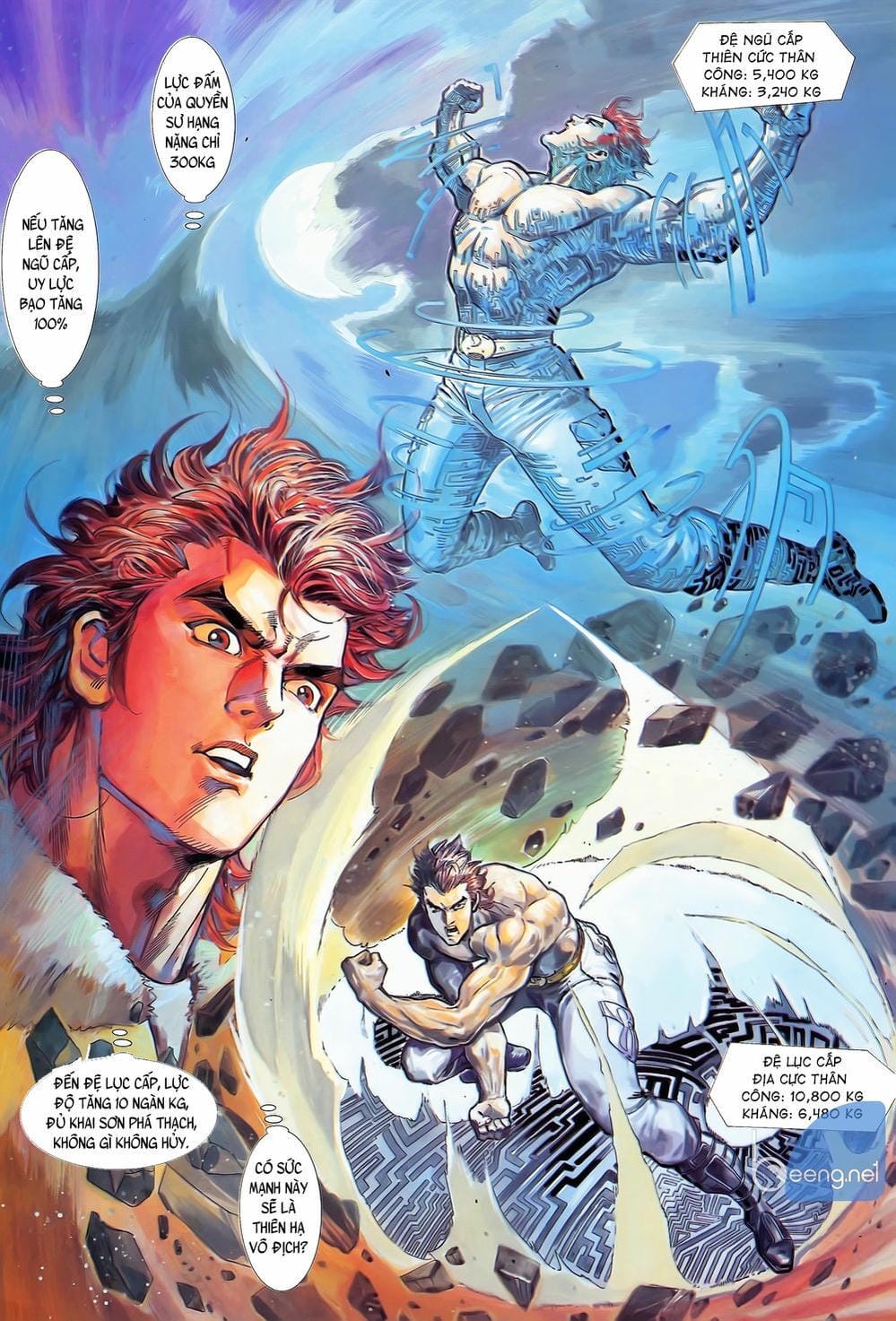 Truyện Tranh Long Hổ 5 Thế trang 8