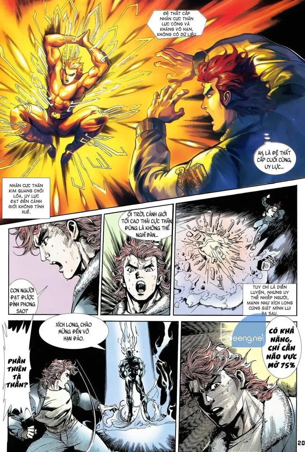 Truyện Tranh Long Hổ 5 Thế trang 8