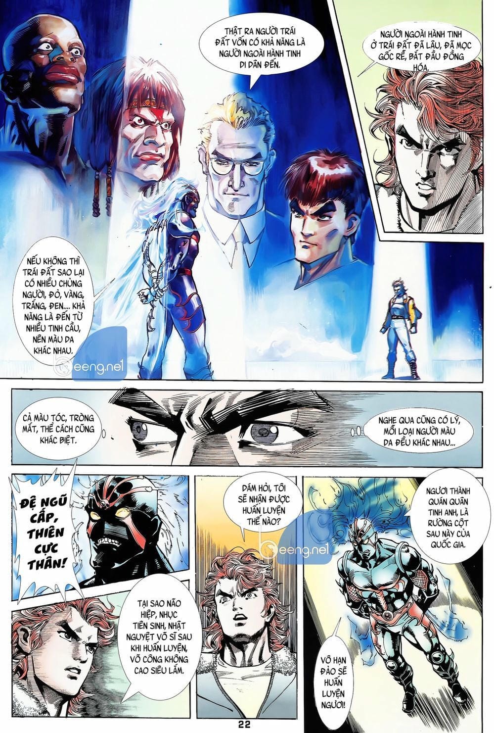 Truyện Tranh Long Hổ 5 Thế trang 8