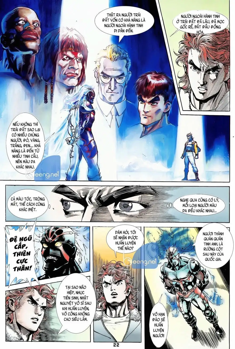 Truyện Tranh Long Hổ 5 Thế trang 8