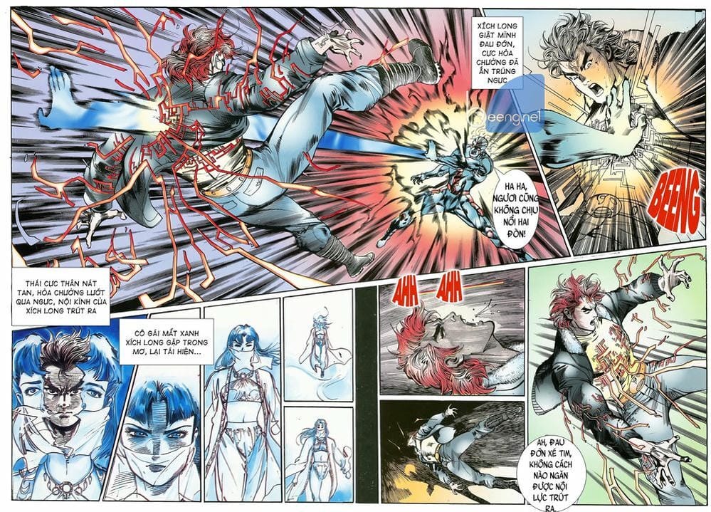 Truyện Tranh Long Hổ 5 Thế trang 8