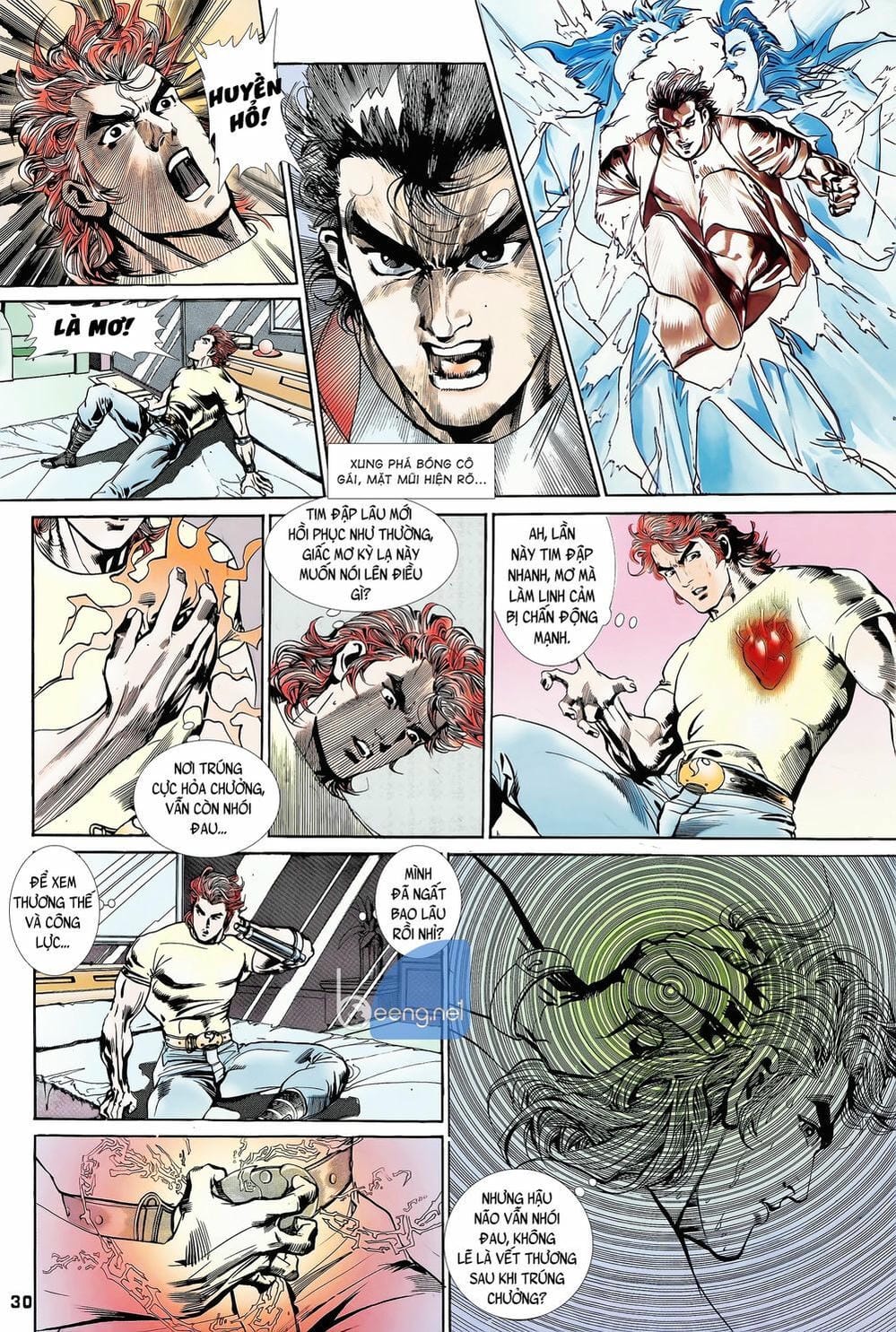 Truyện Tranh Long Hổ 5 Thế trang 8