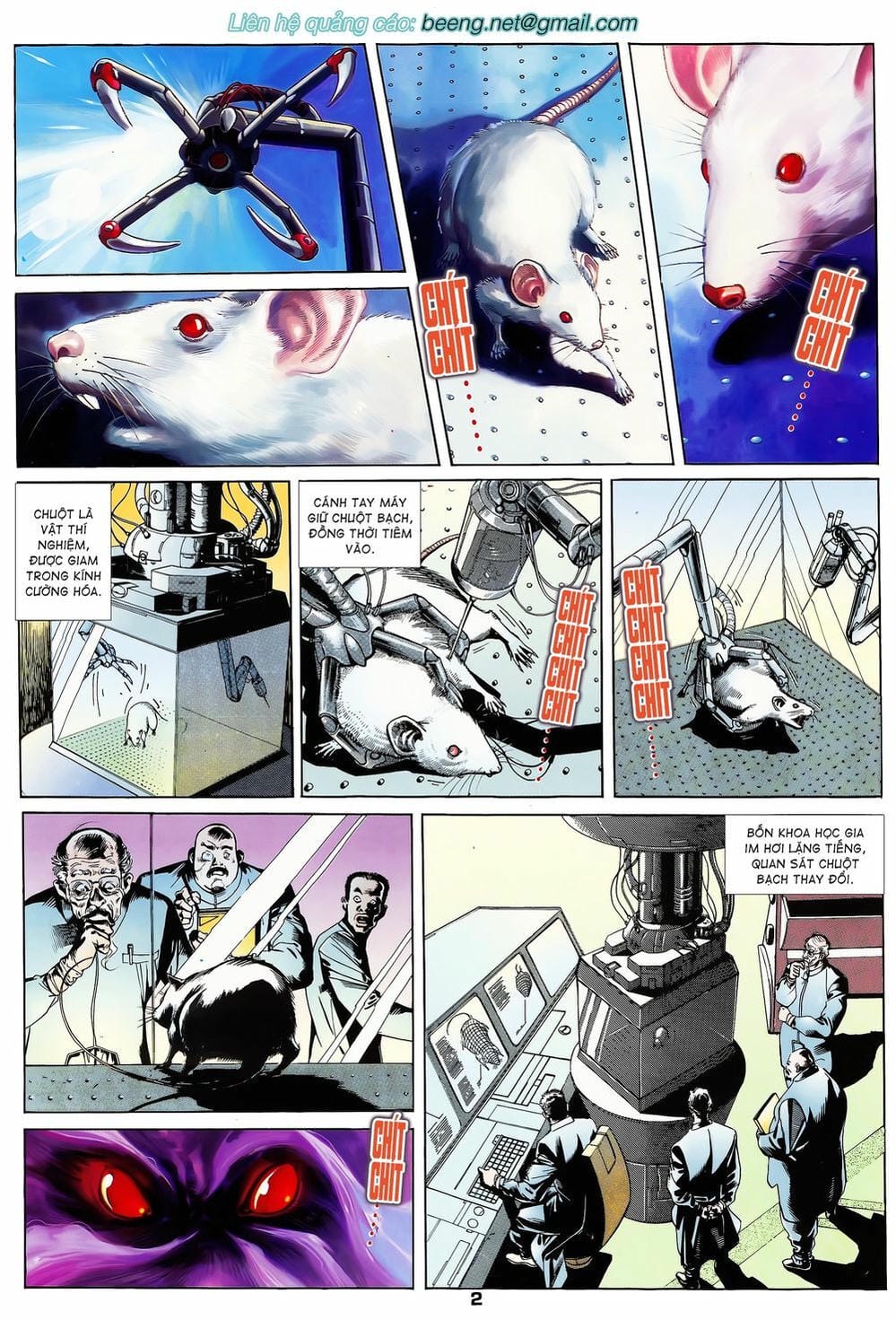 Truyện Tranh Long Hổ 5 Thế trang 8