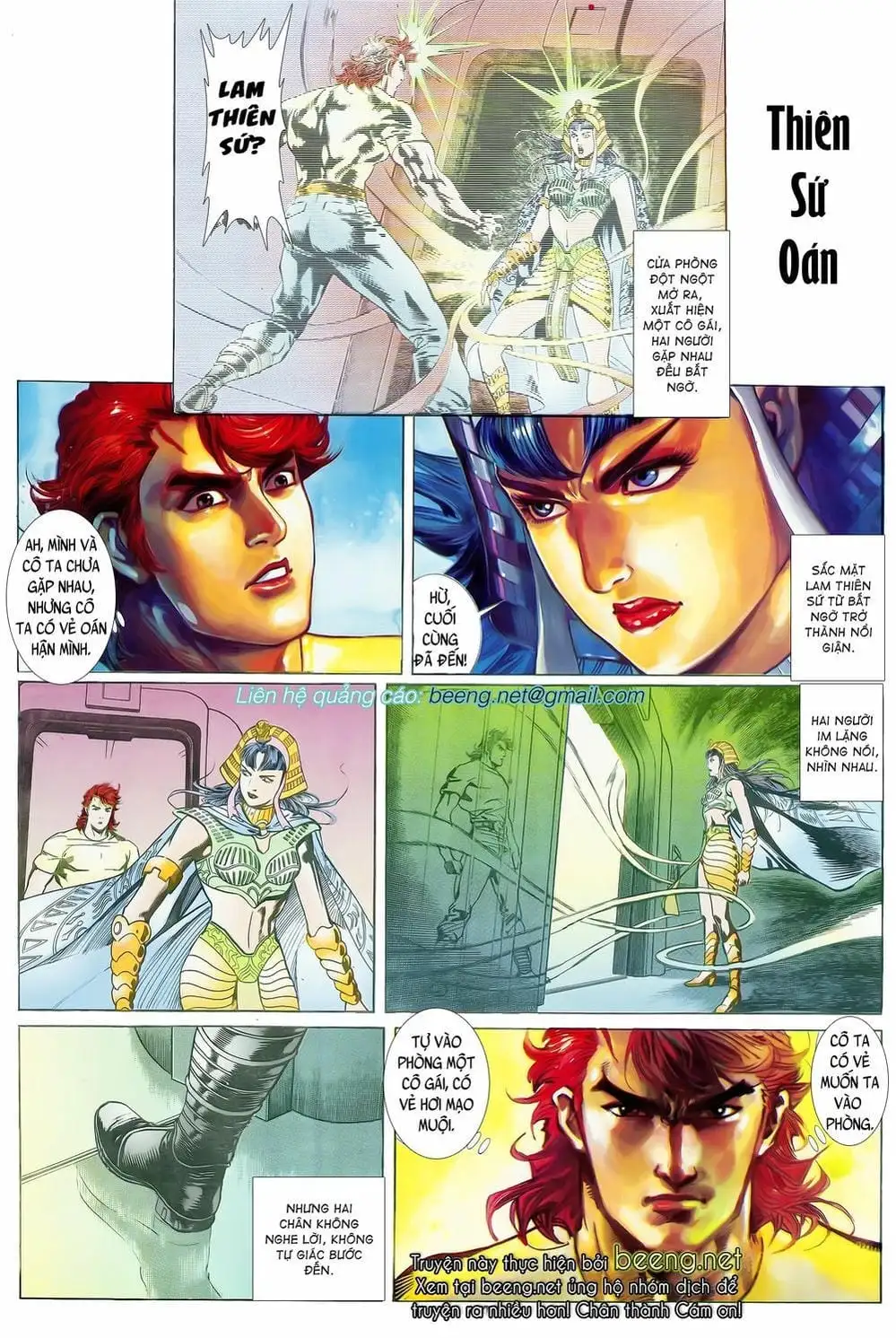 Truyện Tranh Long Hổ 5 Thế trang 8