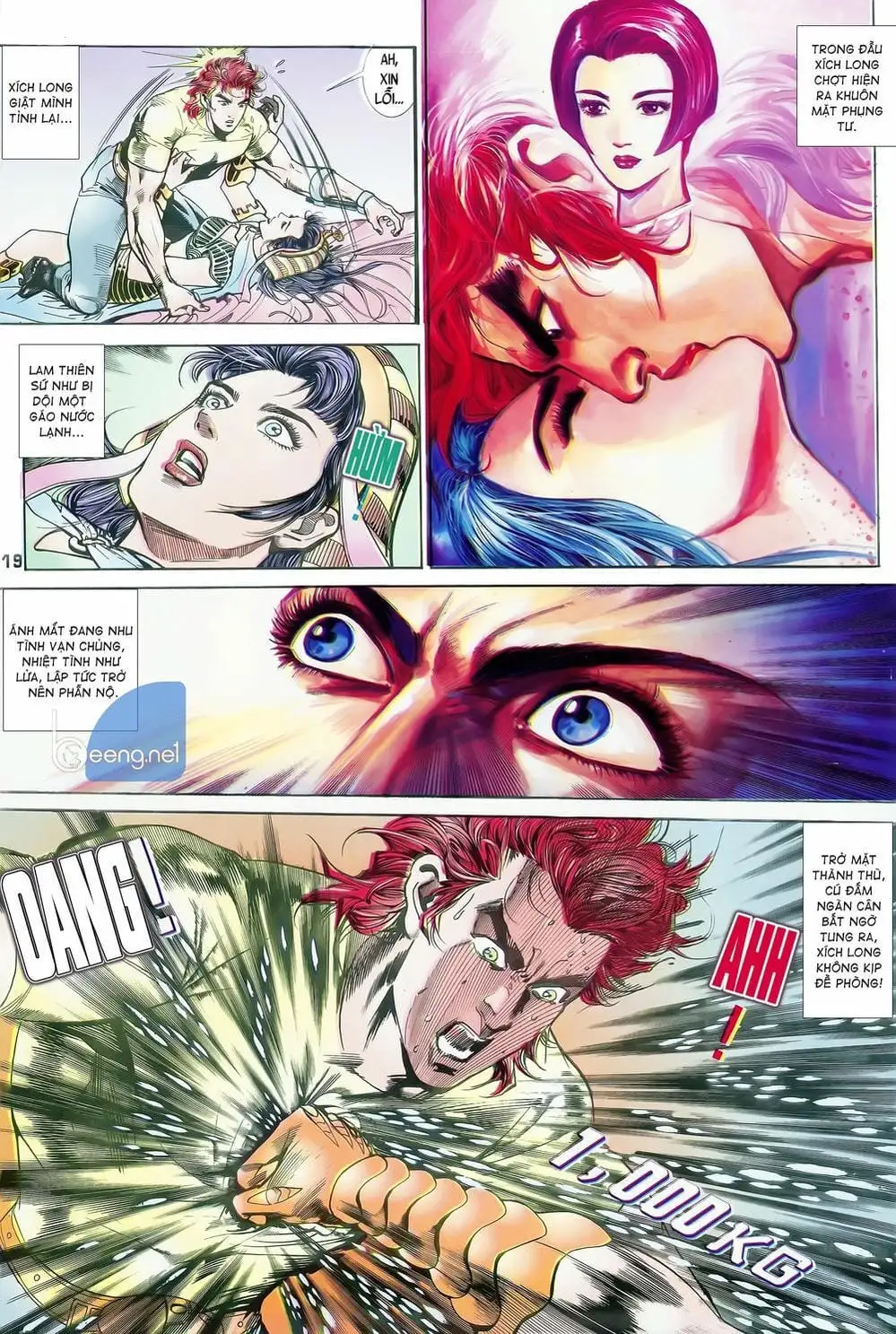 Truyện Tranh Long Hổ 5 Thế trang 8