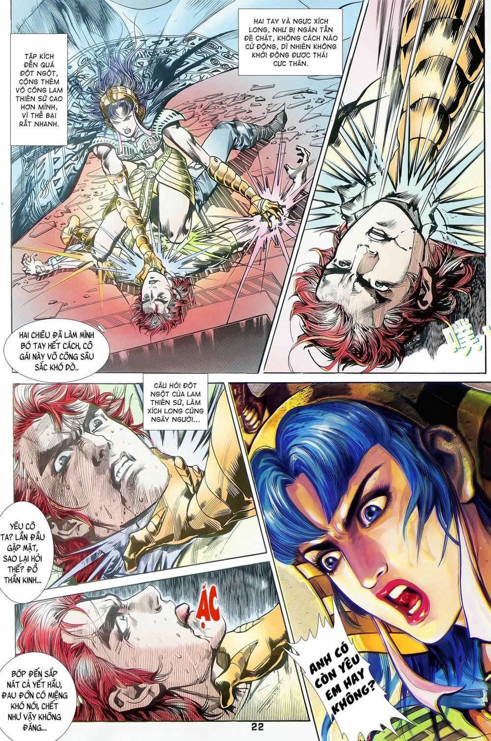 Truyện Tranh Long Hổ 5 Thế trang 8