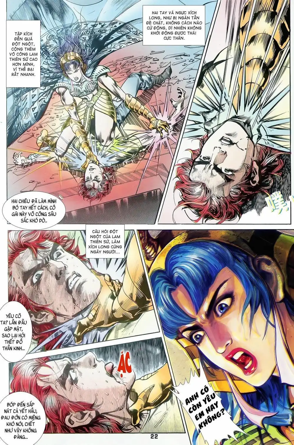 Truyện Tranh Long Hổ 5 Thế trang 8