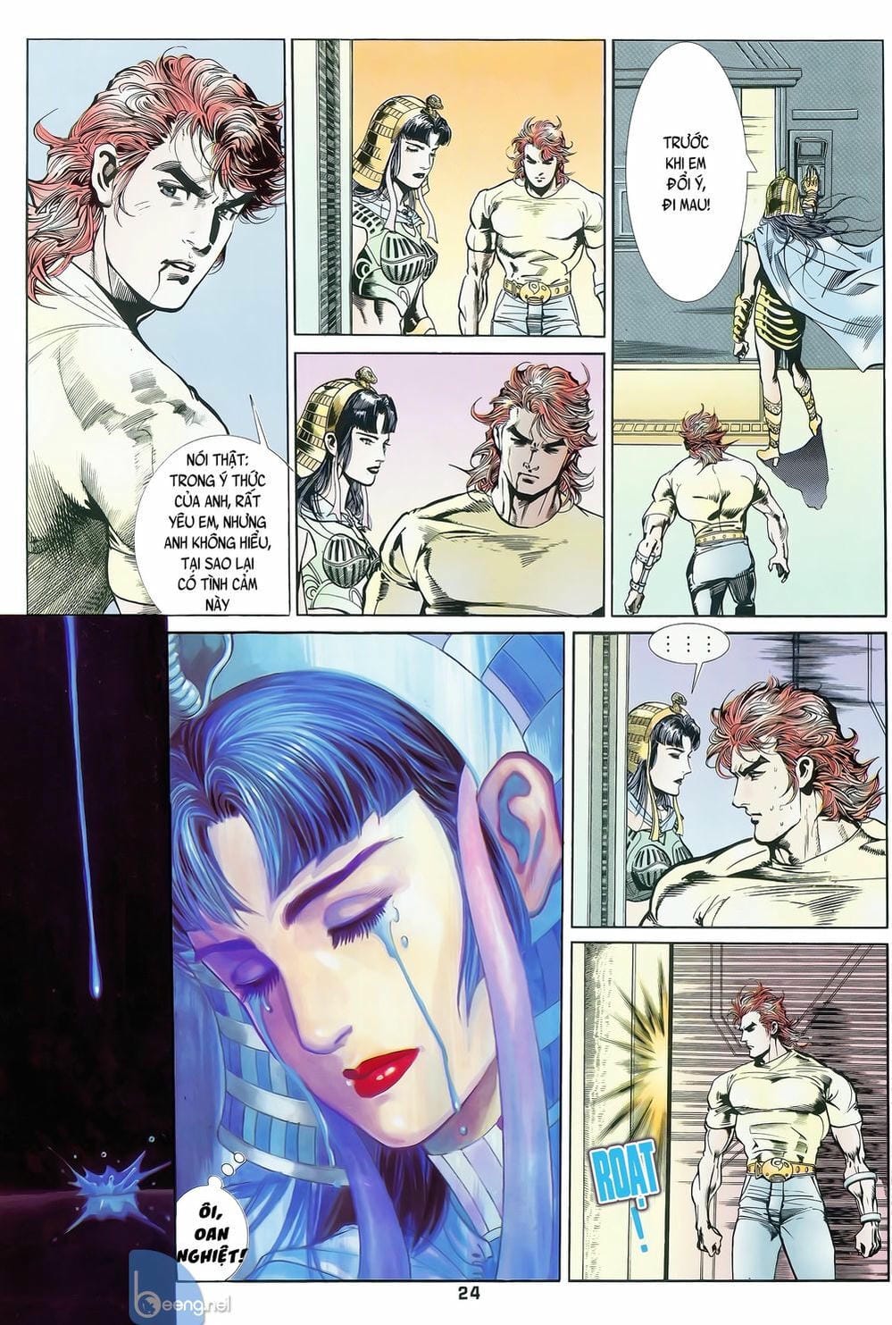 Truyện Tranh Long Hổ 5 Thế trang 8