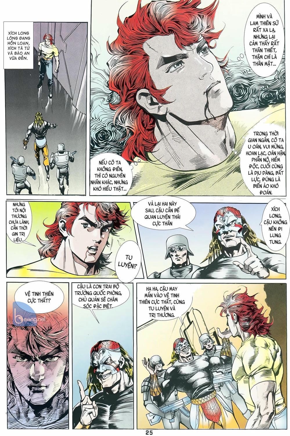 Truyện Tranh Long Hổ 5 Thế trang 8