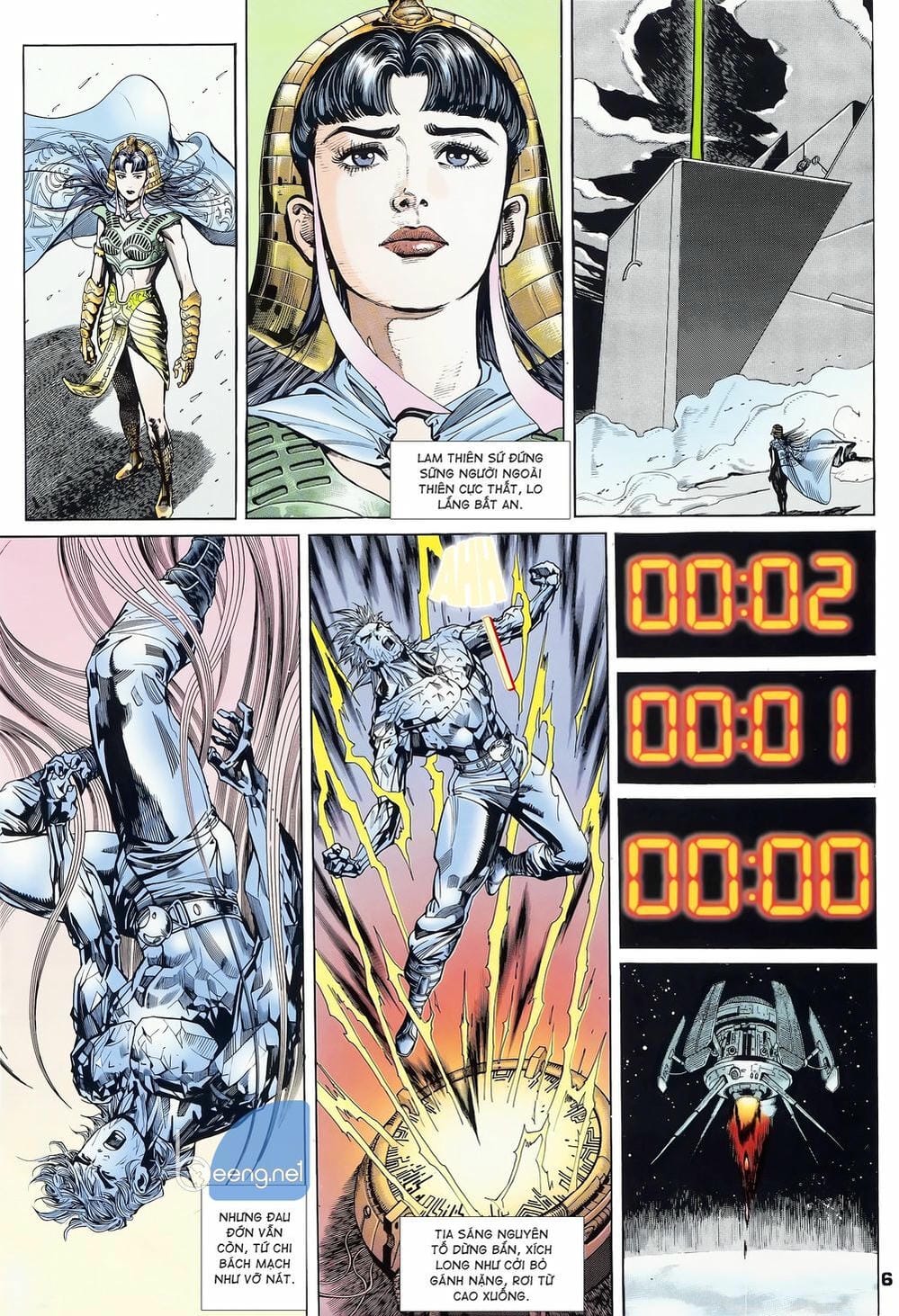 Truyện Tranh Long Hổ 5 Thế trang 8