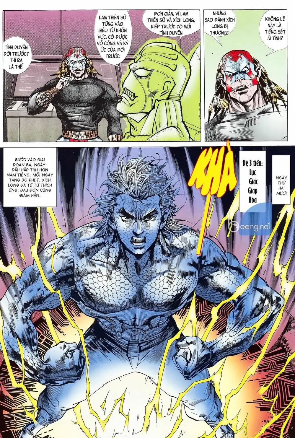 Truyện Tranh Long Hổ 5 Thế trang 8