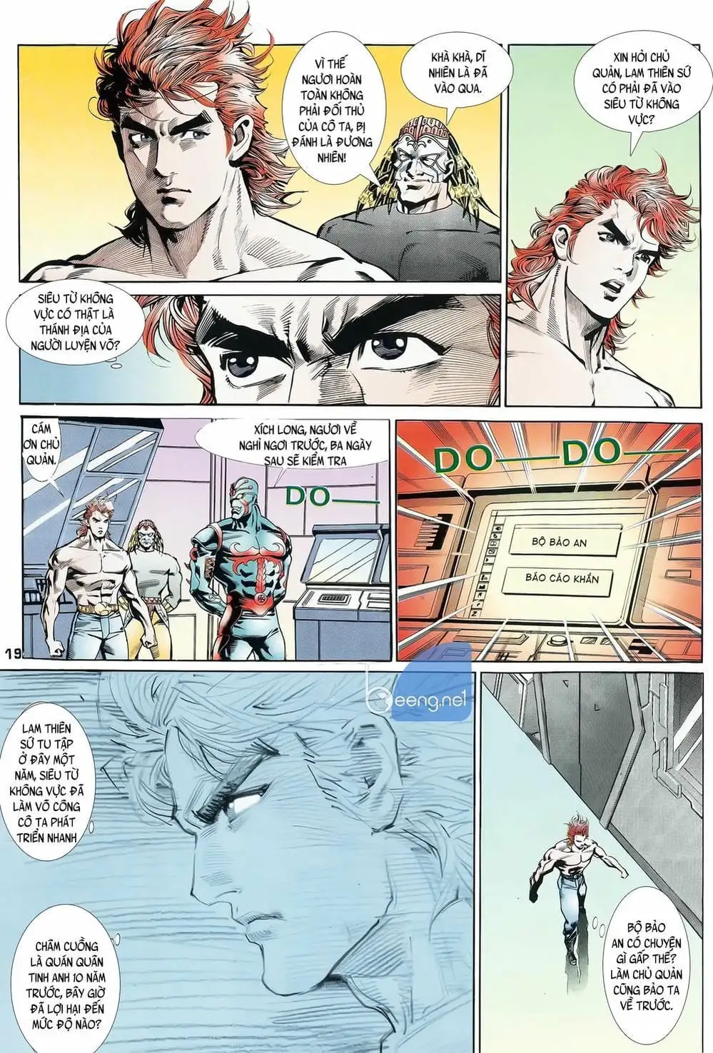 Truyện Tranh Long Hổ 5 Thế trang 8