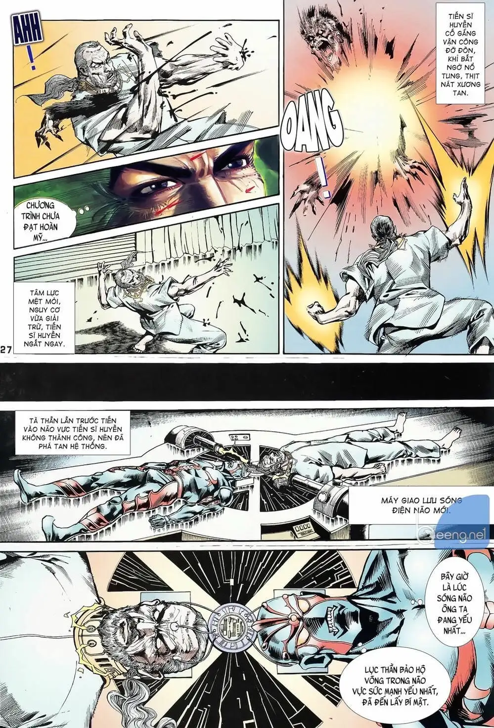 Truyện Tranh Long Hổ 5 Thế trang 8