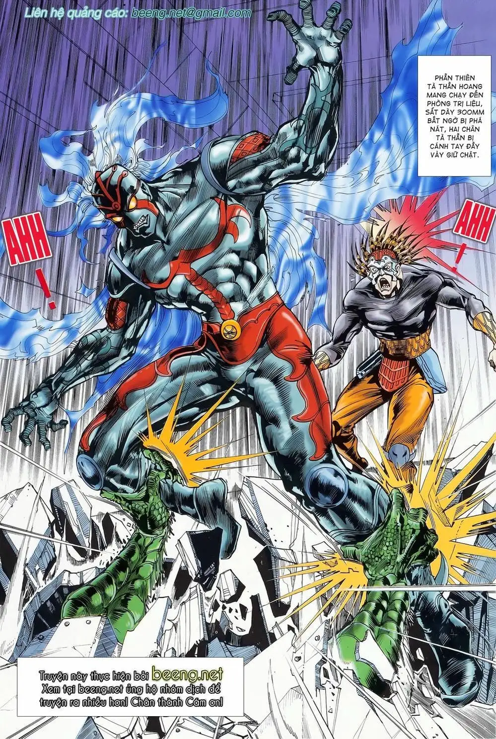 Truyện Tranh Long Hổ 5 Thế trang 8