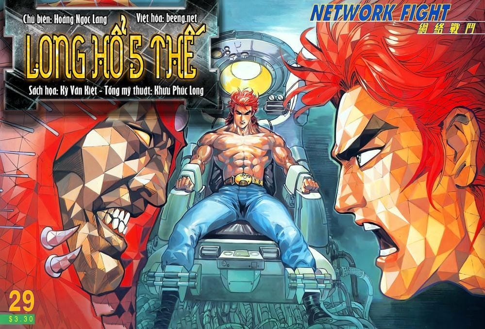 Truyện Tranh Long Hổ 5 Thế trang 8