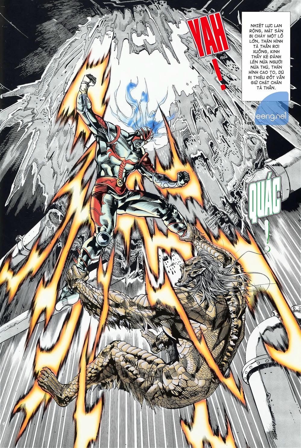 Truyện Tranh Long Hổ 5 Thế trang 8