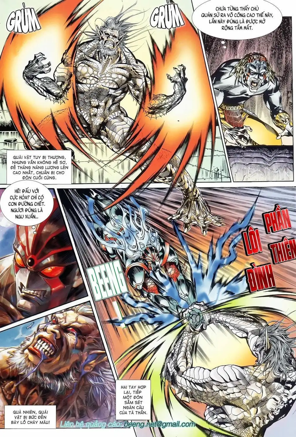 Truyện Tranh Long Hổ 5 Thế trang 8