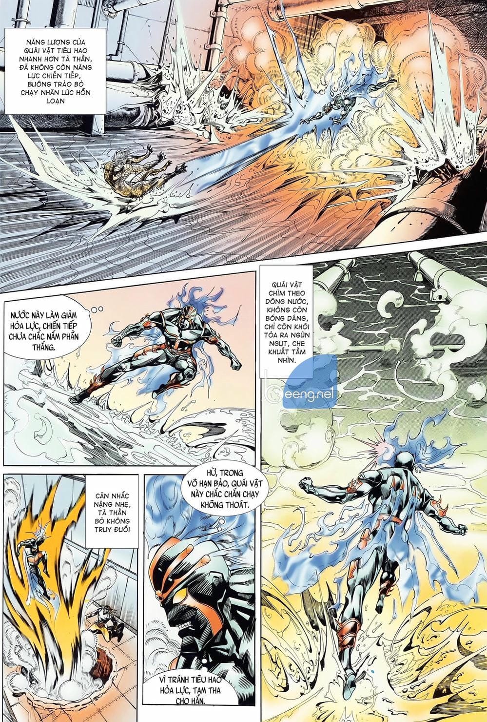 Truyện Tranh Long Hổ 5 Thế trang 8