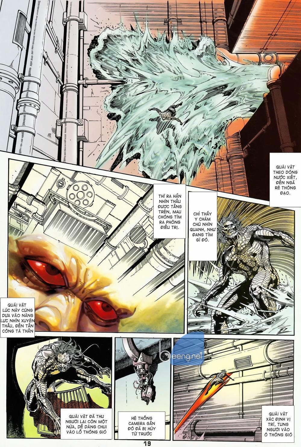 Truyện Tranh Long Hổ 5 Thế trang 8