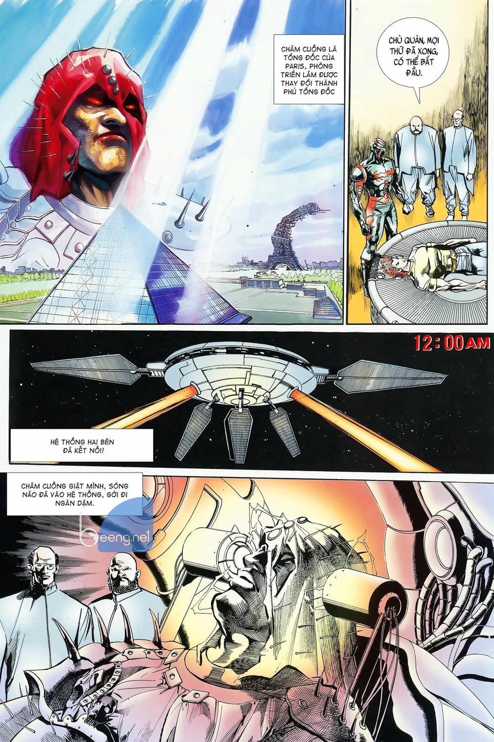 Truyện Tranh Long Hổ 5 Thế trang 8