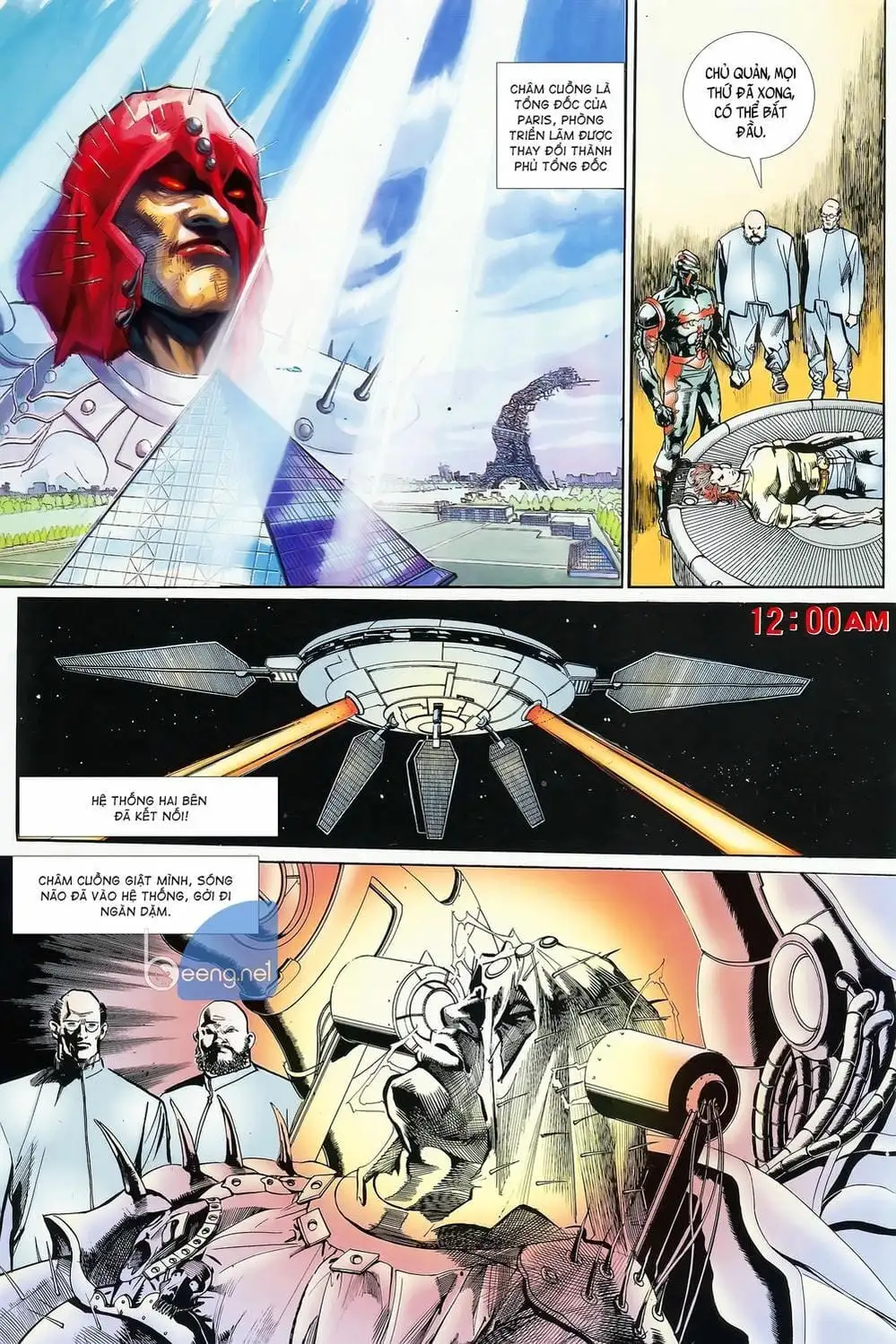 Truyện Tranh Long Hổ 5 Thế trang 8