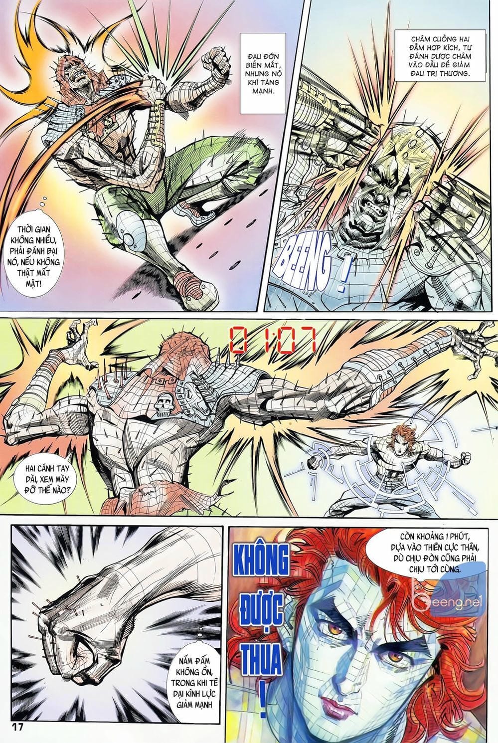 Truyện Tranh Long Hổ 5 Thế trang 8