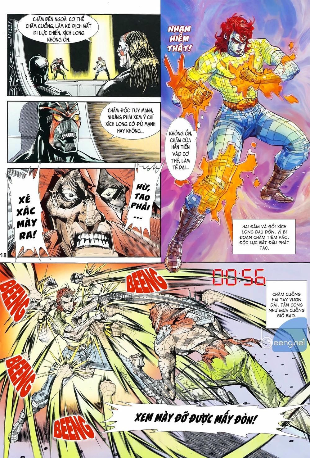 Truyện Tranh Long Hổ 5 Thế trang 8
