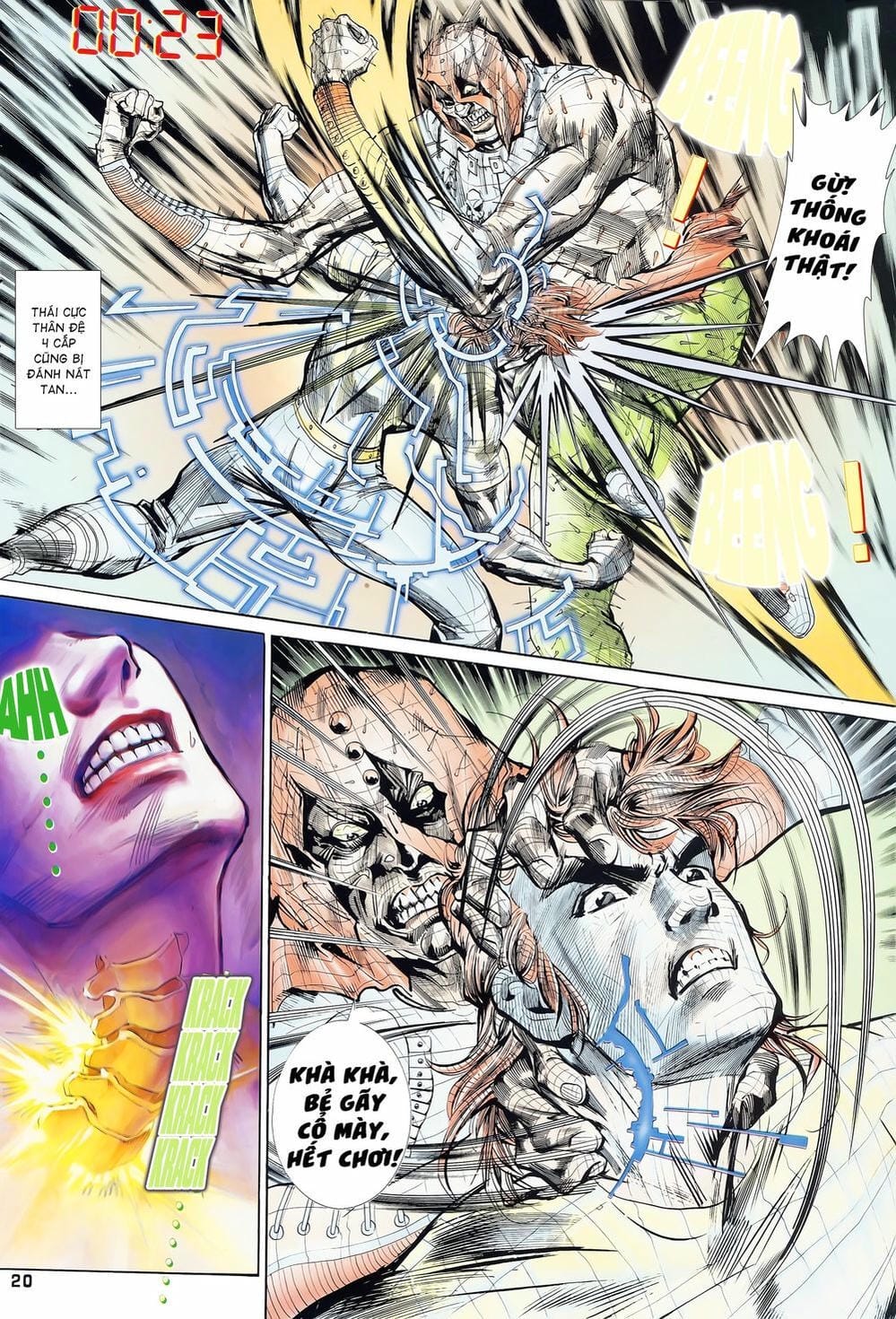 Truyện Tranh Long Hổ 5 Thế trang 8