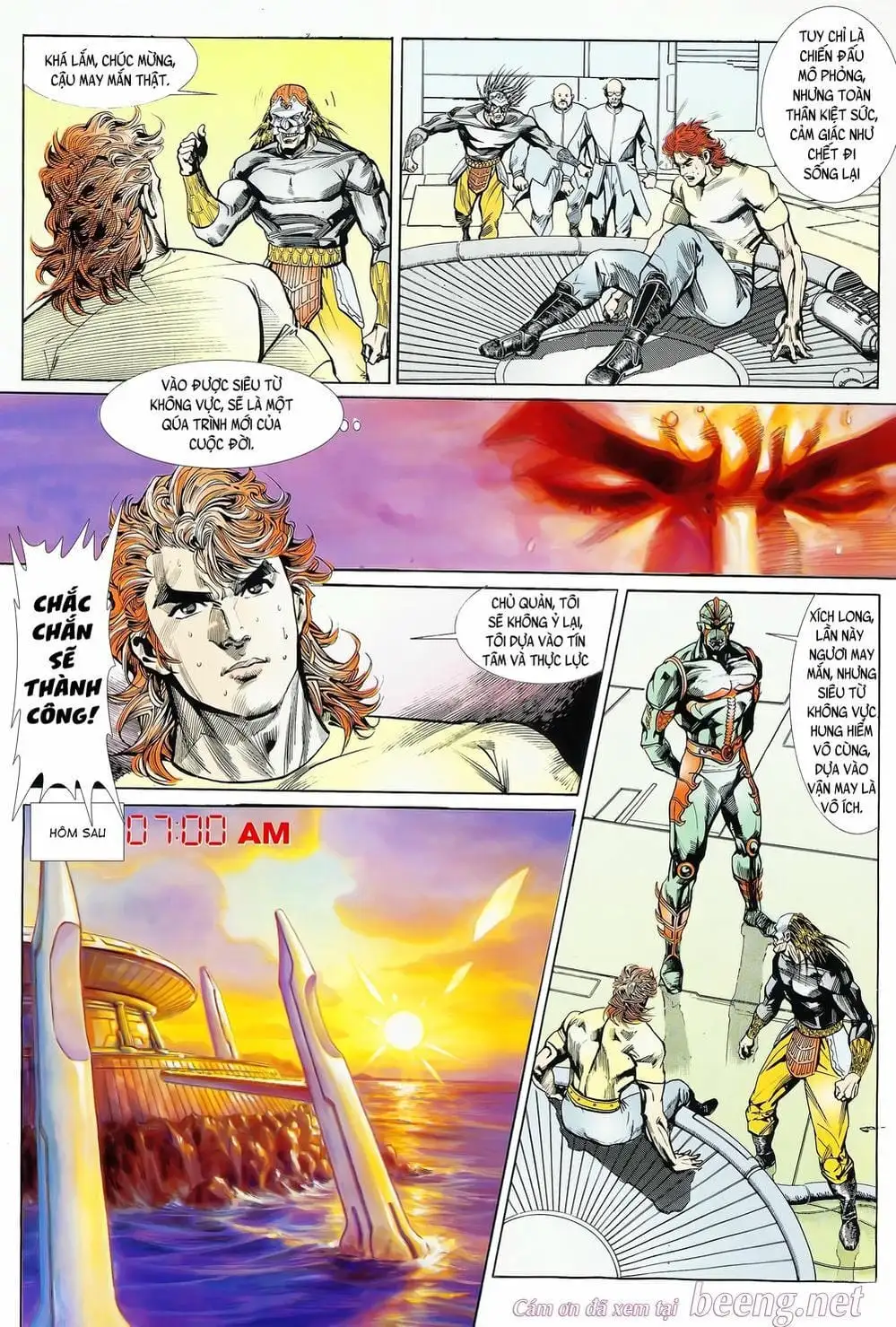 Truyện Tranh Long Hổ 5 Thế trang 8