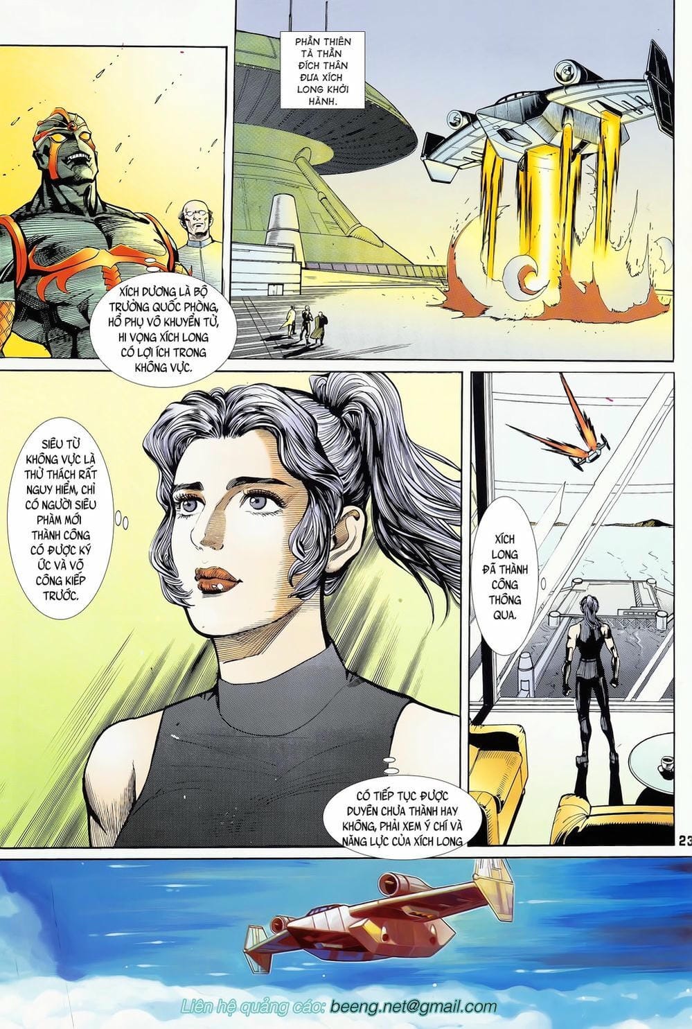 Truyện Tranh Long Hổ 5 Thế trang 8