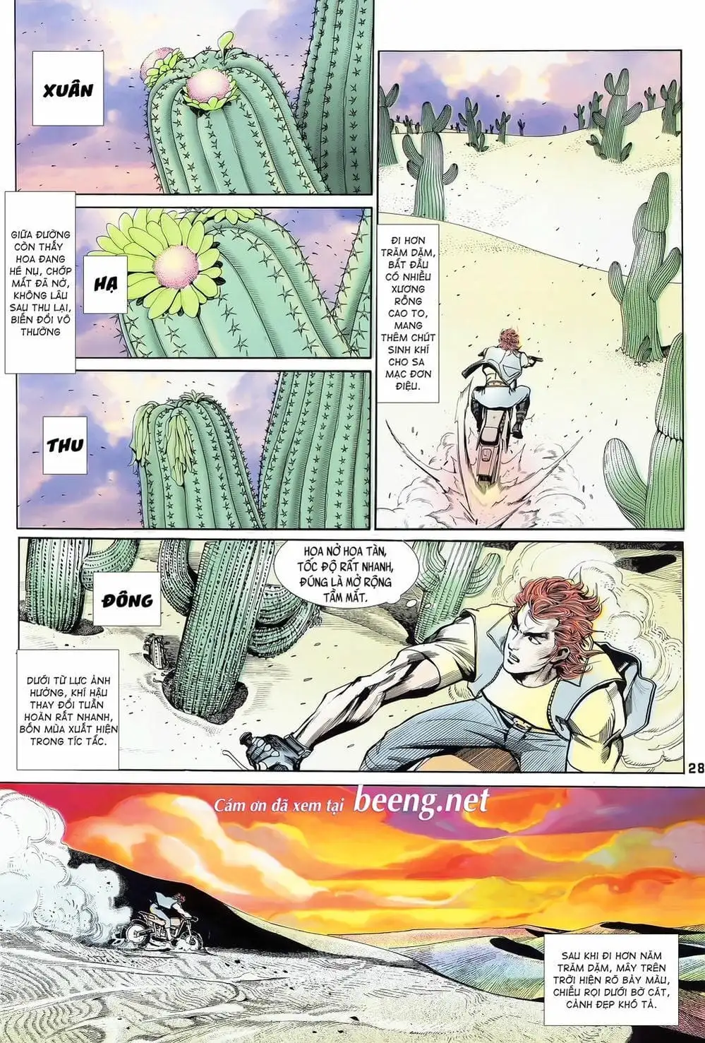 Truyện Tranh Long Hổ 5 Thế trang 8