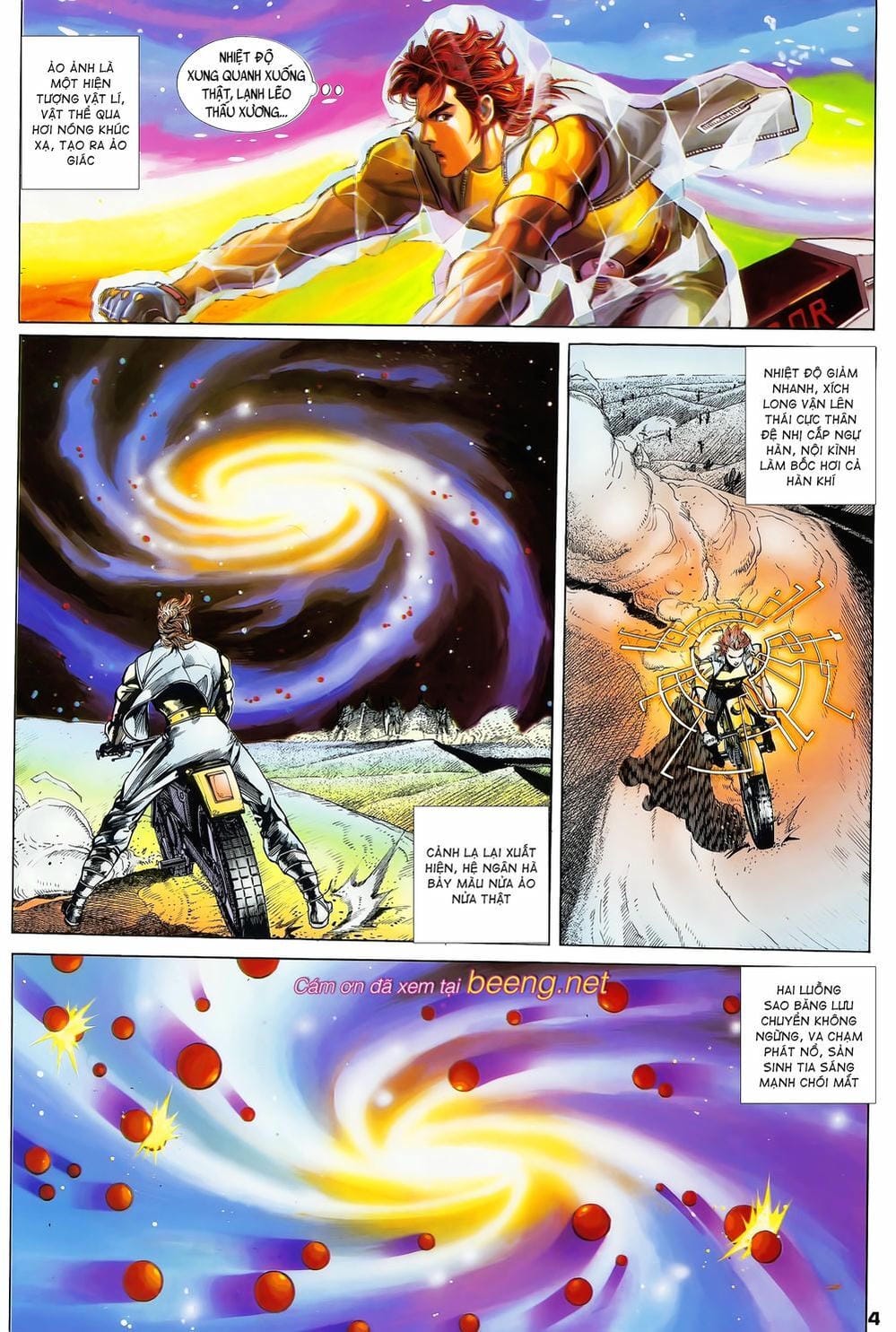 Truyện Tranh Long Hổ 5 Thế trang 8