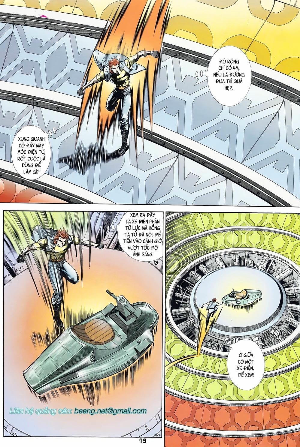 Truyện Tranh Long Hổ 5 Thế trang 8