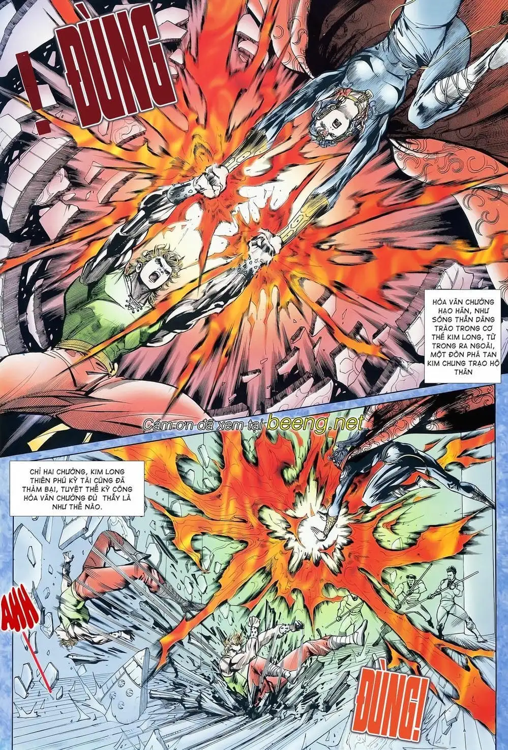 Truyện Tranh Long Hổ 5 Thế trang 8