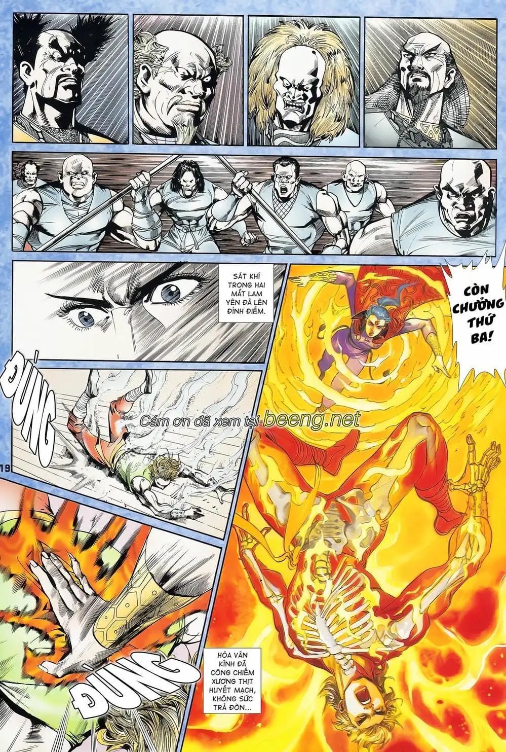 Truyện Tranh Long Hổ 5 Thế trang 8