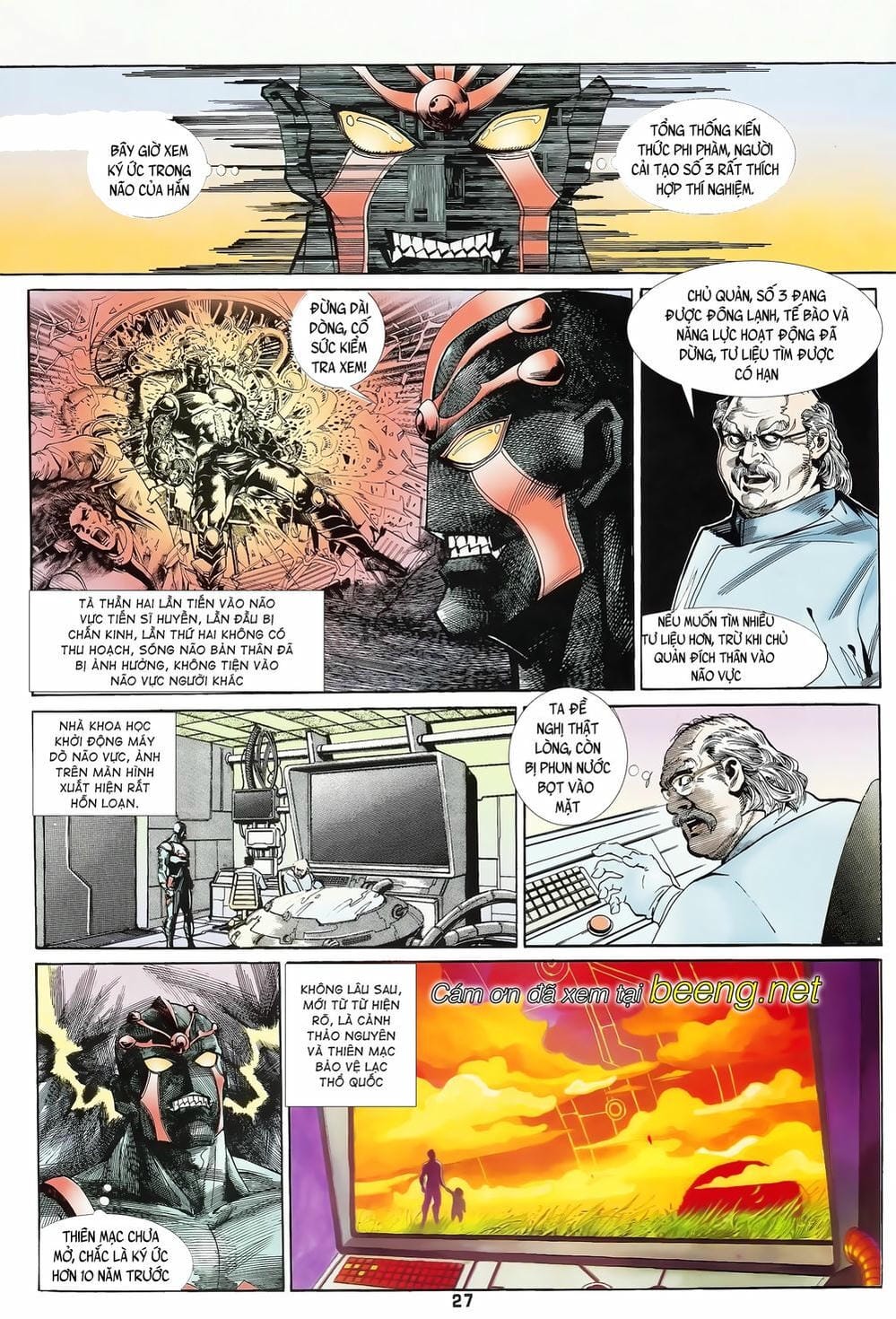 Truyện Tranh Long Hổ 5 Thế trang 8