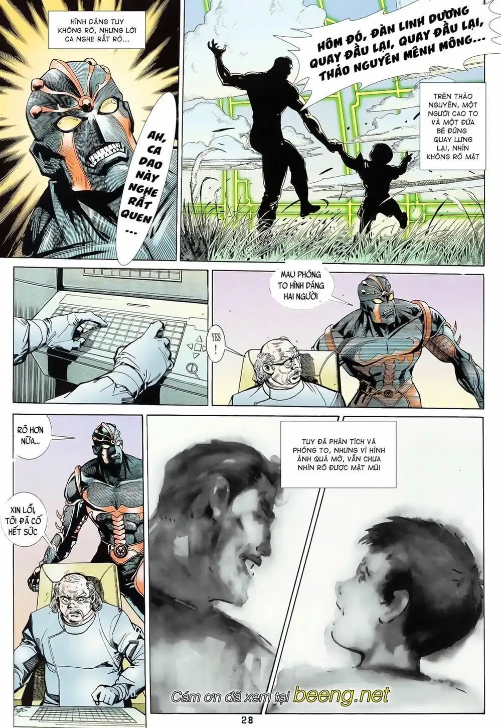 Truyện Tranh Long Hổ 5 Thế trang 8