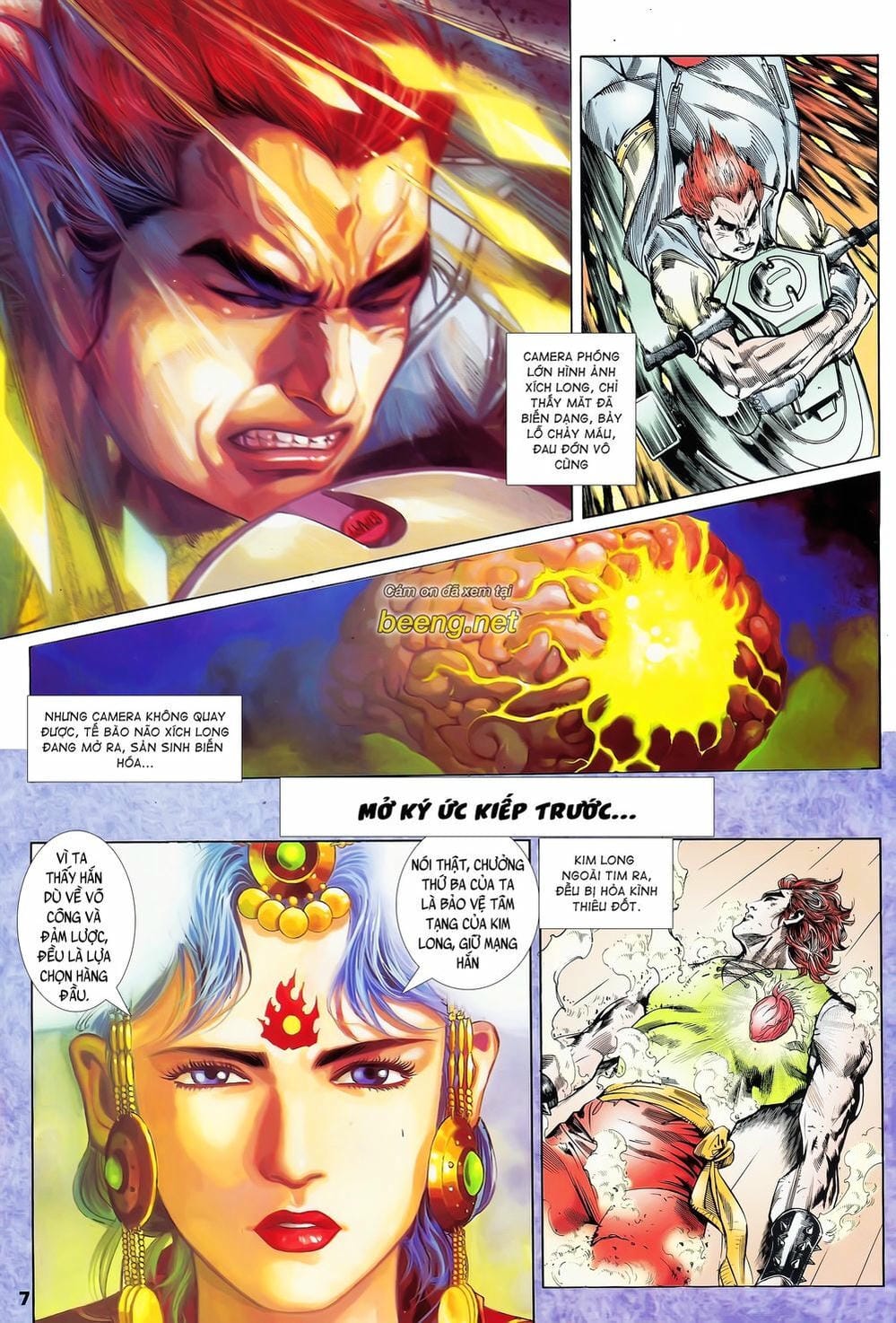 Truyện Tranh Long Hổ 5 Thế trang 8