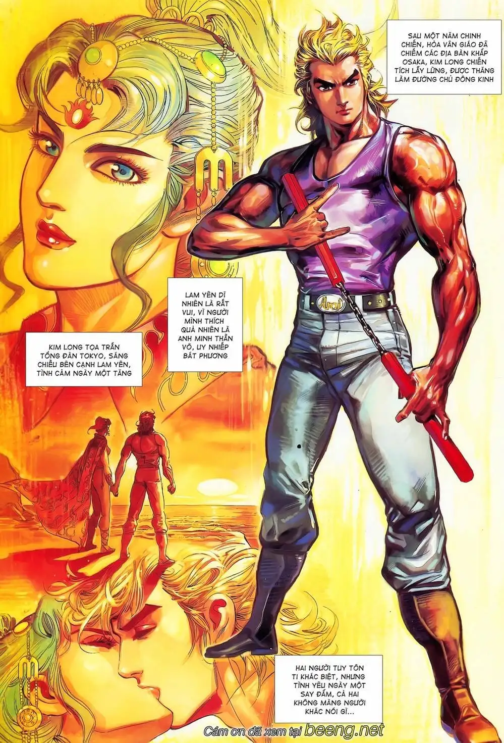 Truyện Tranh Long Hổ 5 Thế trang 8