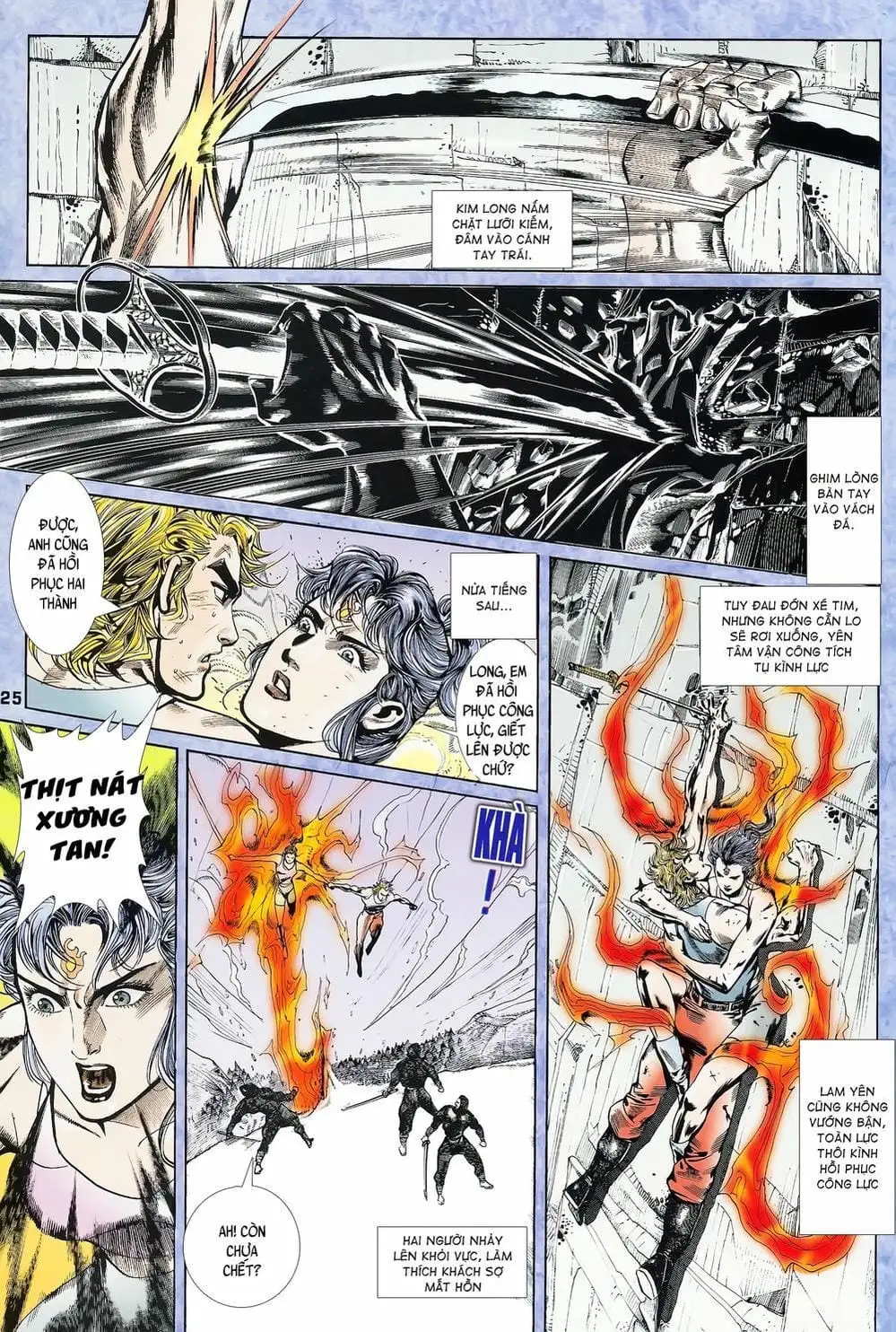 Truyện Tranh Long Hổ 5 Thế trang 8